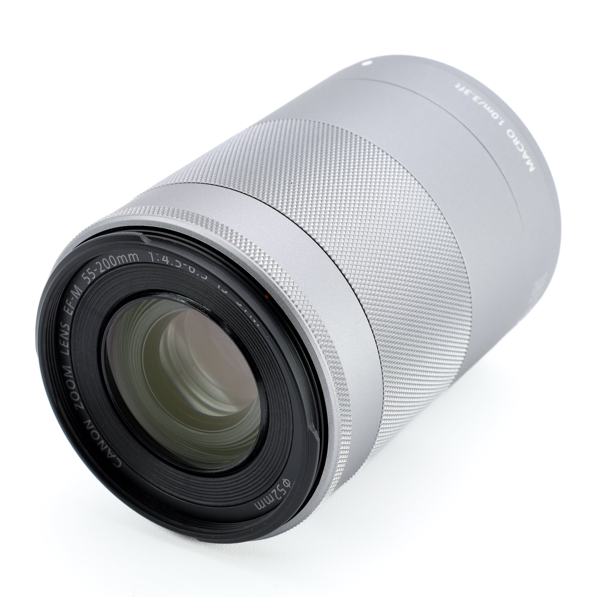 【美品】EF-M55-200mm F4.5-6.3 IS STM [シルバー]