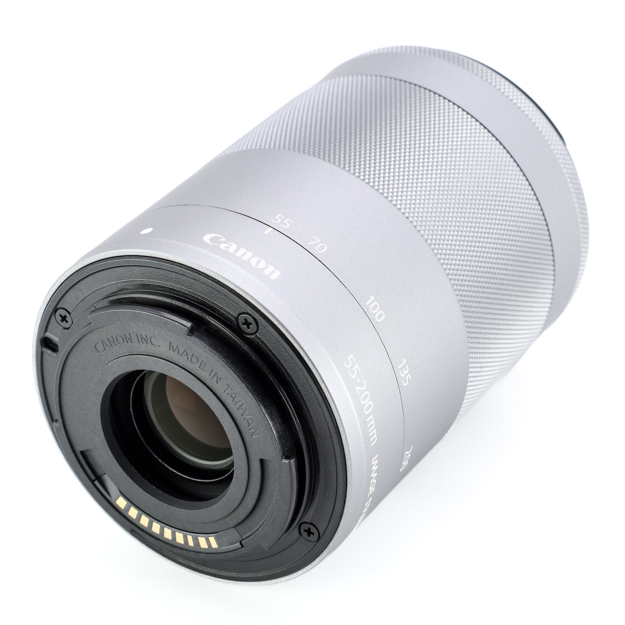 【美品】EF-M55-200mm F4.5-6.3 IS STM [シルバー]