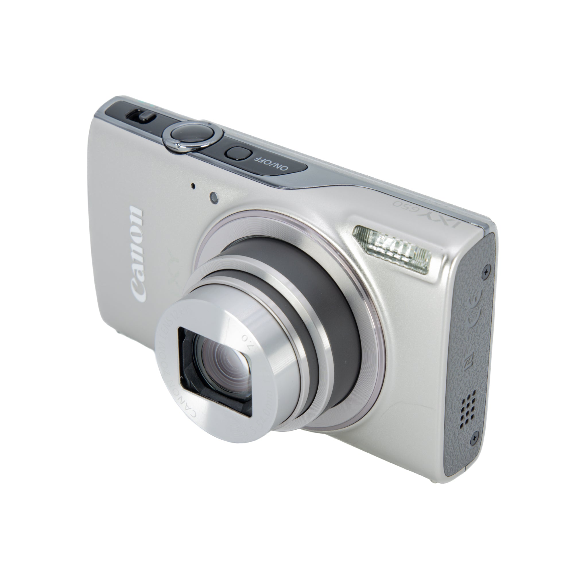 良品】IXY650 コンパクトデジタルカメラ IXY（イクシー） シルバー