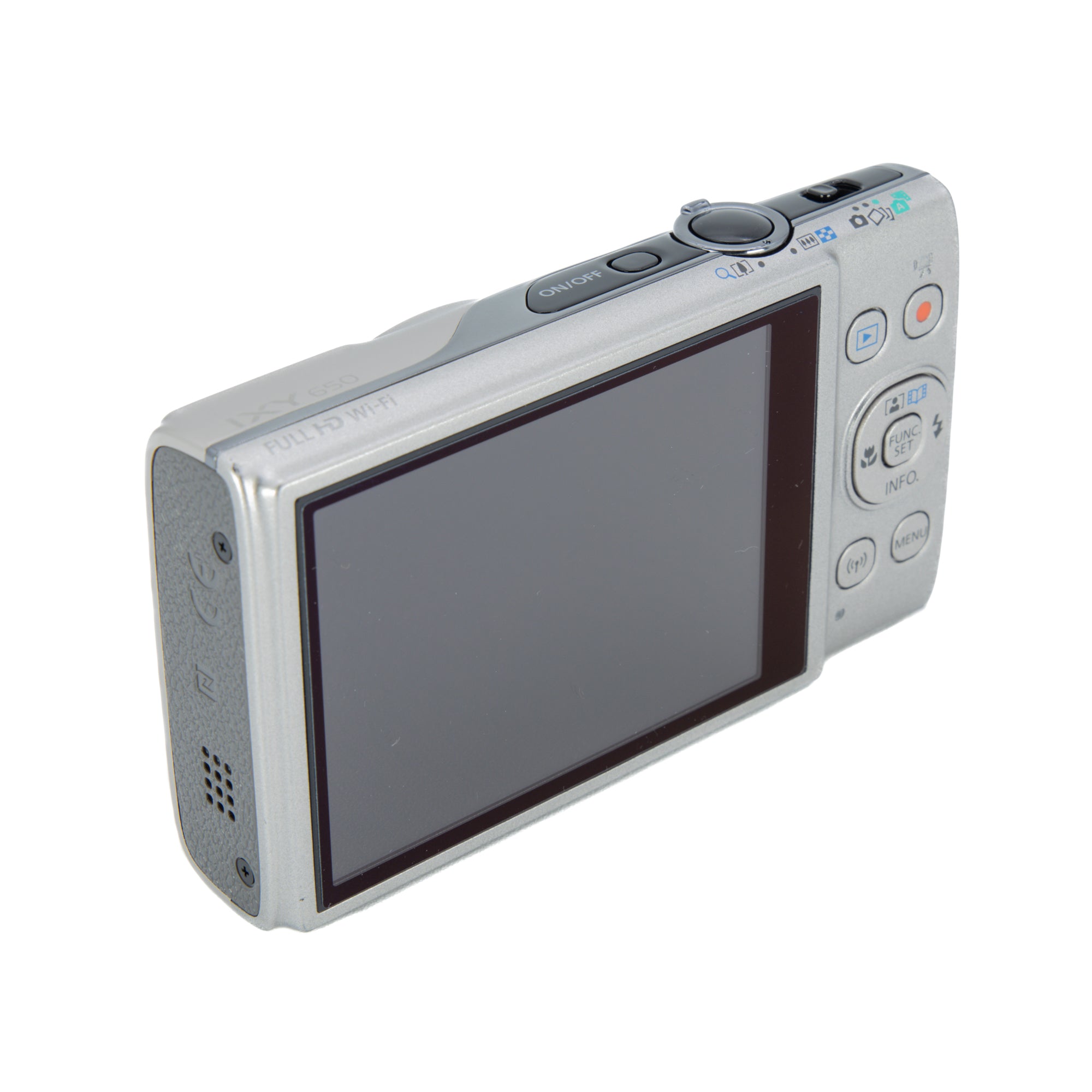 良品】IXY650 コンパクトデジタルカメラ IXY（イクシー） シルバー