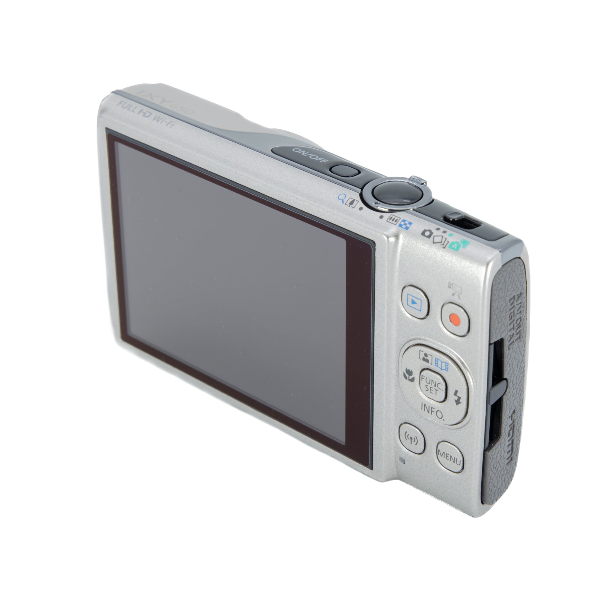 【良品】IXY650 コンパクトデジタルカメラ IXY（イクシー） シルバー